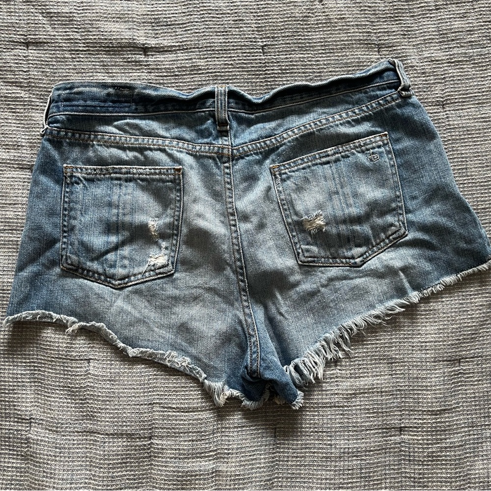 Rag & Bone Distressed Cut-Off Shorts - Picture 7 of 7